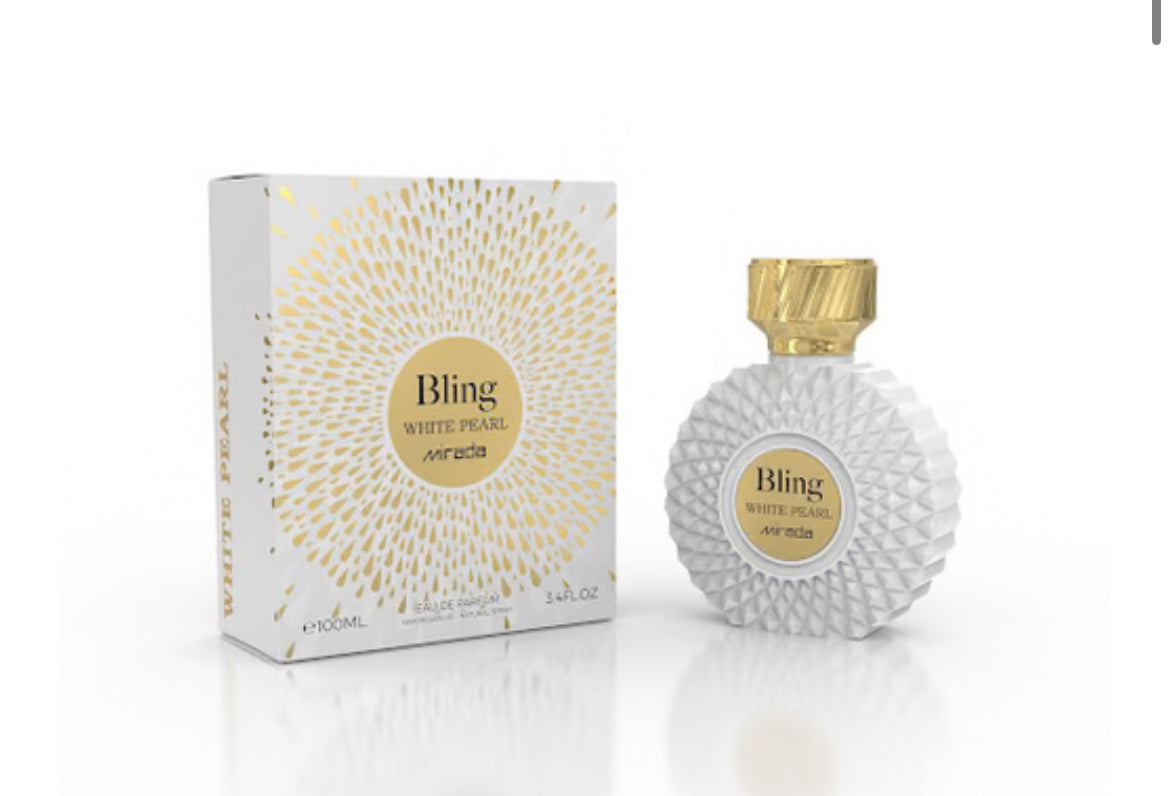 Bling :White Pearl (Pour Femme) - 100ML Edp by mirada

MIRADA PERFUMES