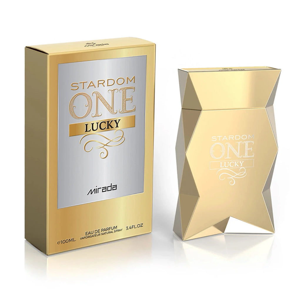 Stardom One Lucky ( mens ) Edp 3.4oz by Mirada Perfumes

MIRADA PERFUMES