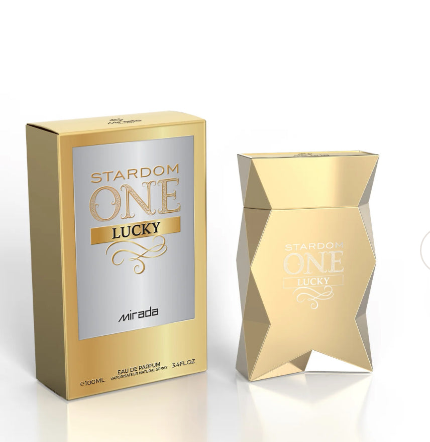 Stardom One Lucky ( mens ) Edp 3.4oz by Mirada Perfumes

MIRADA PERFUMES