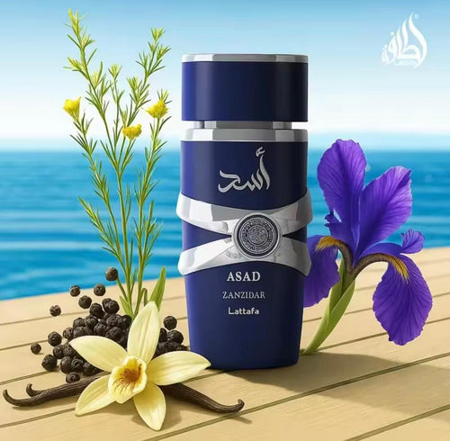ASAD ZANZIBAR BY LATTAFA Eau de PARFUM 3.4OZ